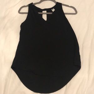 Black Sleeveless Top